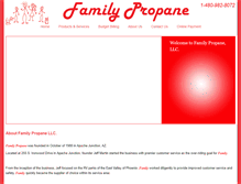 Tablet Screenshot of familypropane.com